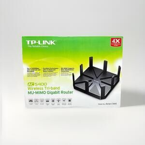 TP-Link Archer C5400 Tri-Band MU-MIMO Wireless AC5400 Gigabit Router - Open Box
